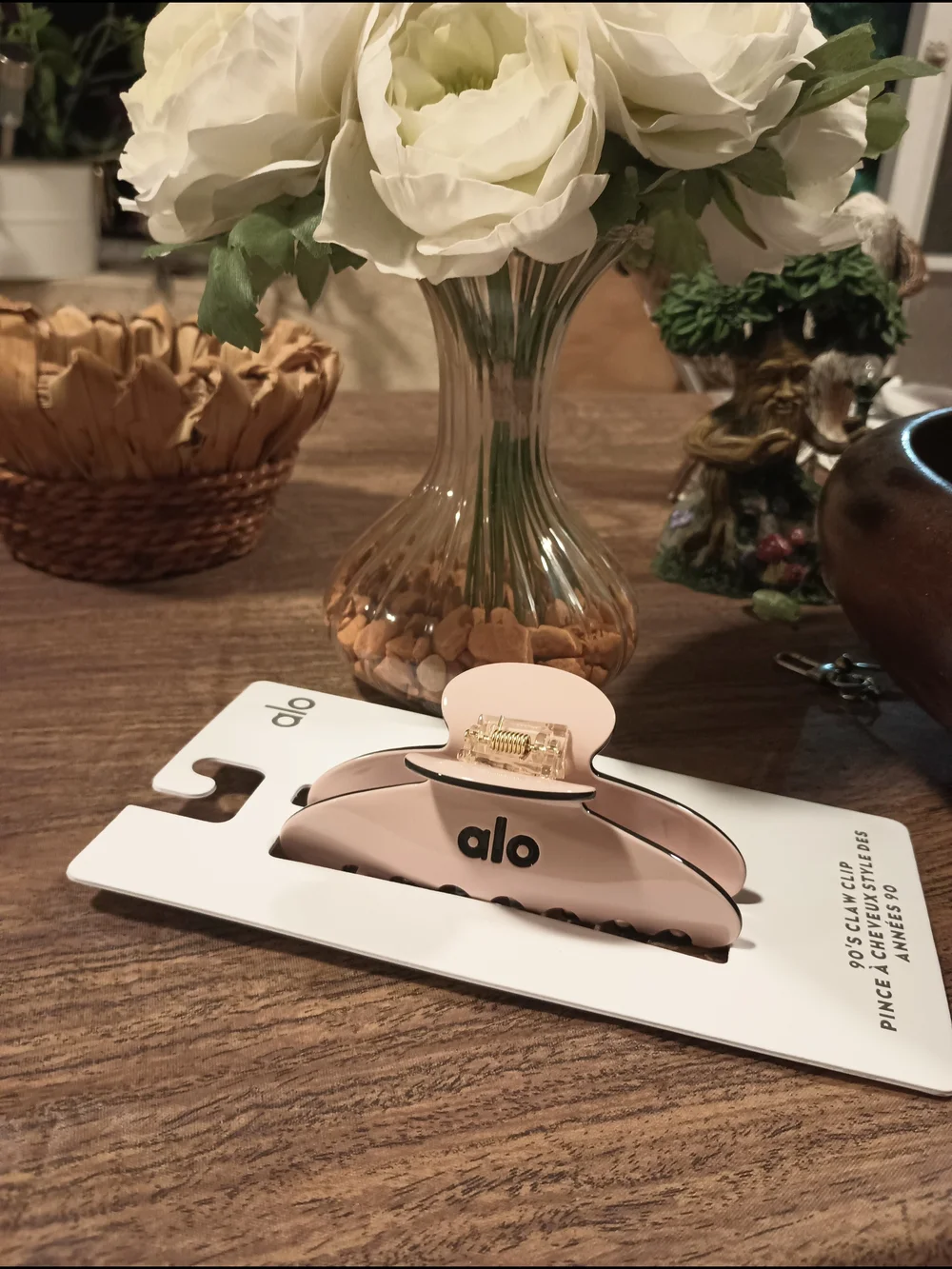 ALO Yoga Blush Pink Claw Hair Clip